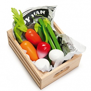 Еда игрушечная - Овощи в ящичке (Le Toy Van, TV182) 